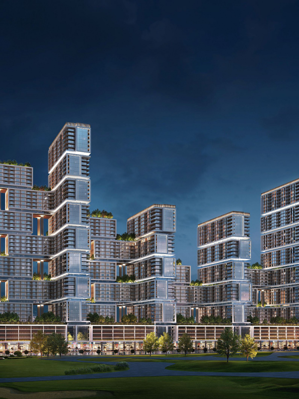 Dubai Meydan'da 5 Kuleden Oluşan Projede Satılık Lüks Daireler (1 Yatak Odalı)