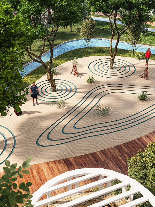 Dubai Jumeirah Village Circle'da Çevre Dostu Eşyalı Premium Daireler (1 Yatak Odalı)