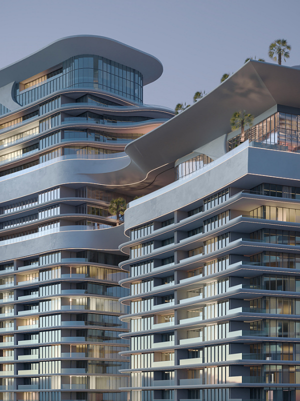 Dubai Marina'da Sahile Yürüme Mesafesinde Lüks Daireler (1 Yatak Odalı)